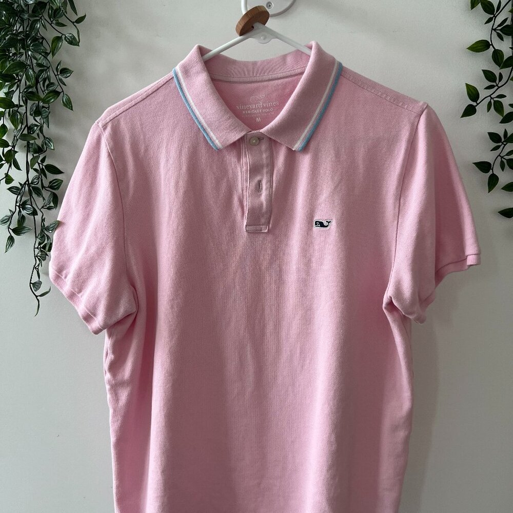 Vineyard Vines Heritage Polo - Pink
